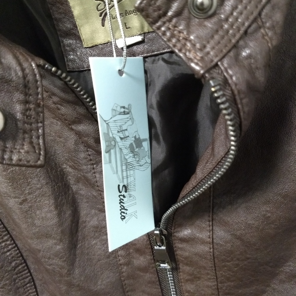 Ladies leather jacket - Picture 5 of 5